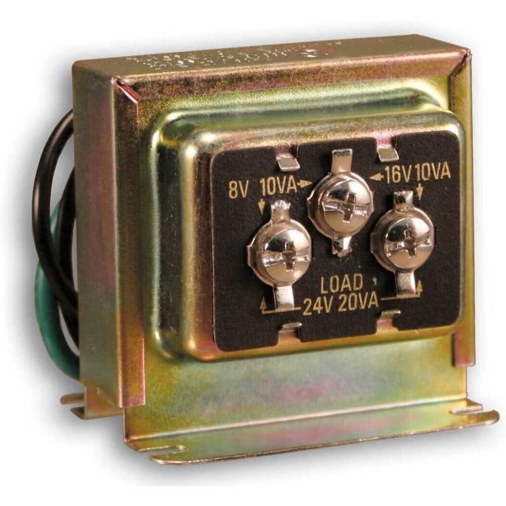 Heath Zenith SL-125-02 Wired Doorbell Chime Transformer 120V 8-16-24VAC